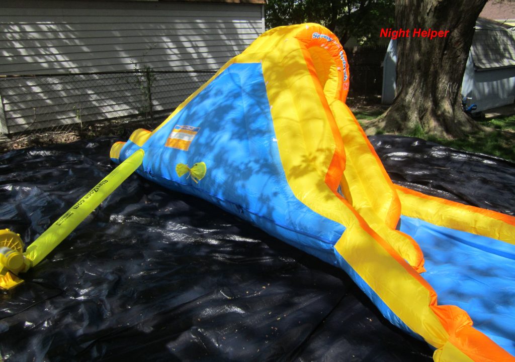 Spray N Splash 2 Inflatable Water Park , are you ready? Night Helper