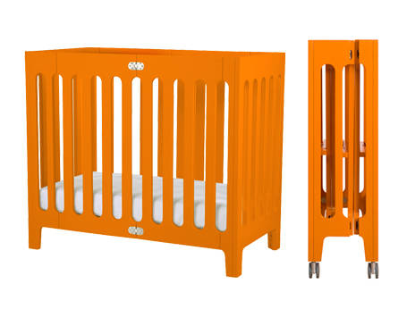 orange crib