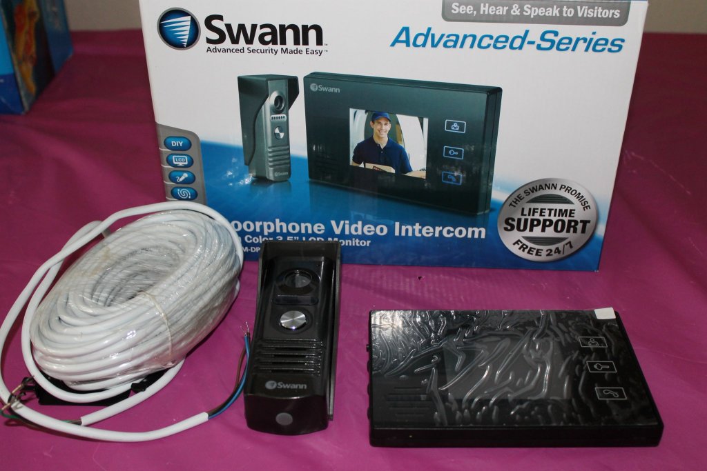 Swann video door store phone