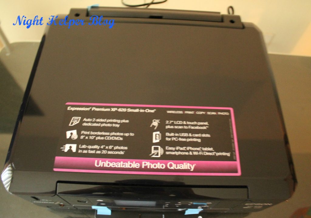 Epson Expression Premium XP620 Printer Review.