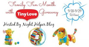 Tiny Love Giveaway