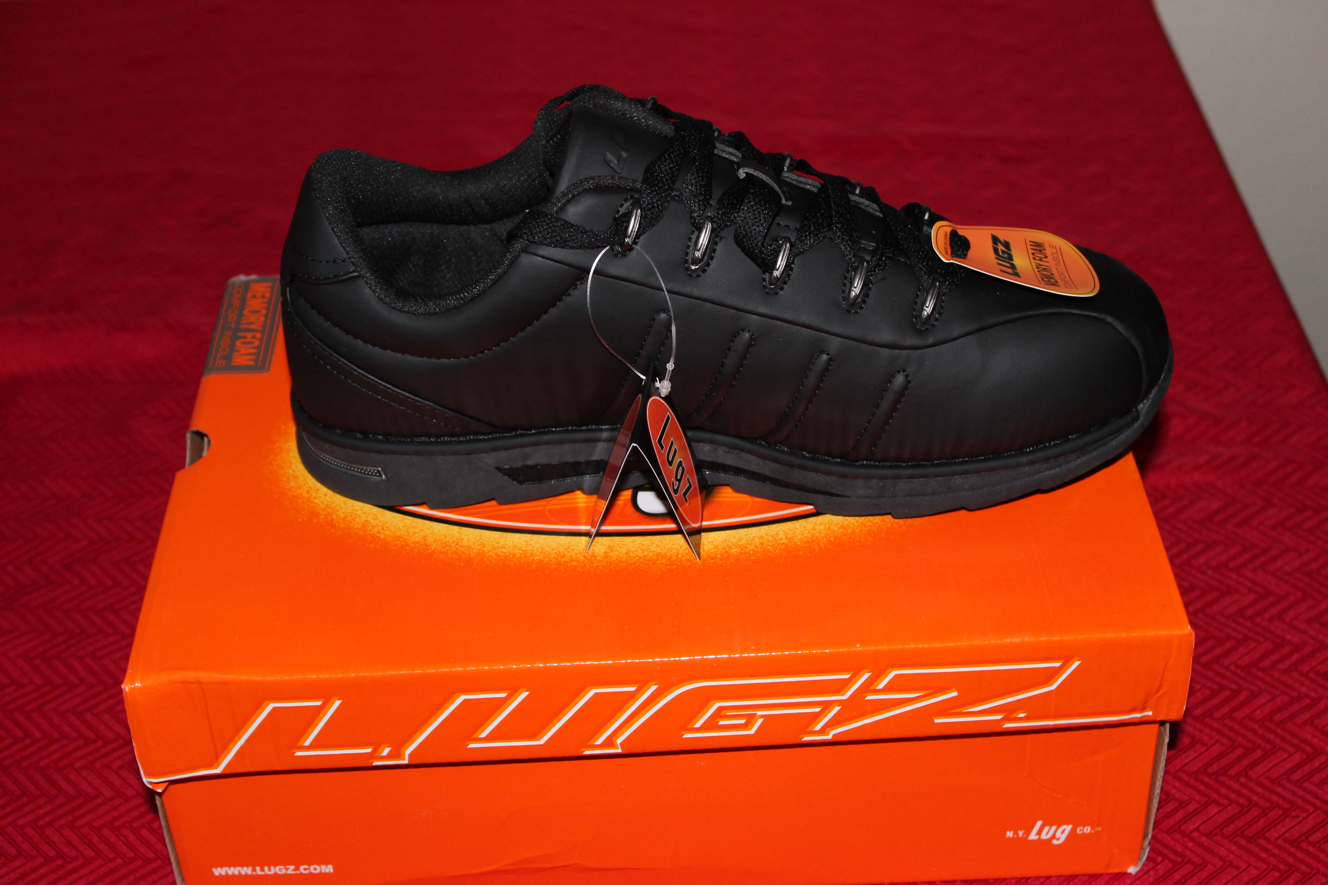 Lugz Black Changeovers, made just for 