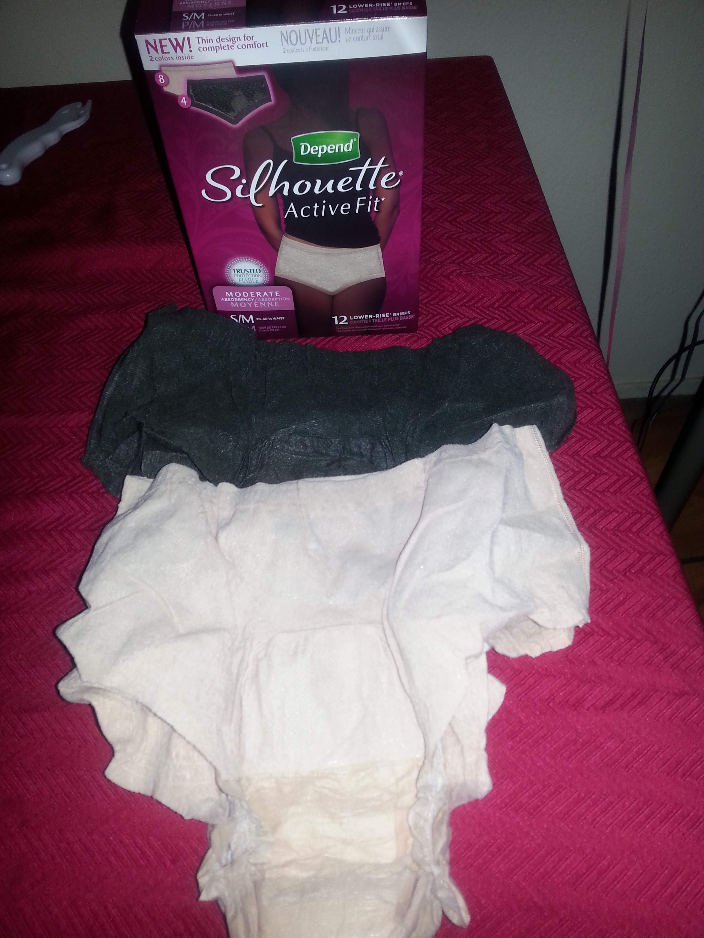 Depend® Silhouette Active Fit Briefs provides the support and comfort I  need!