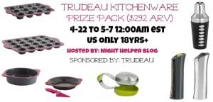 trudeau kitcheware prize pack