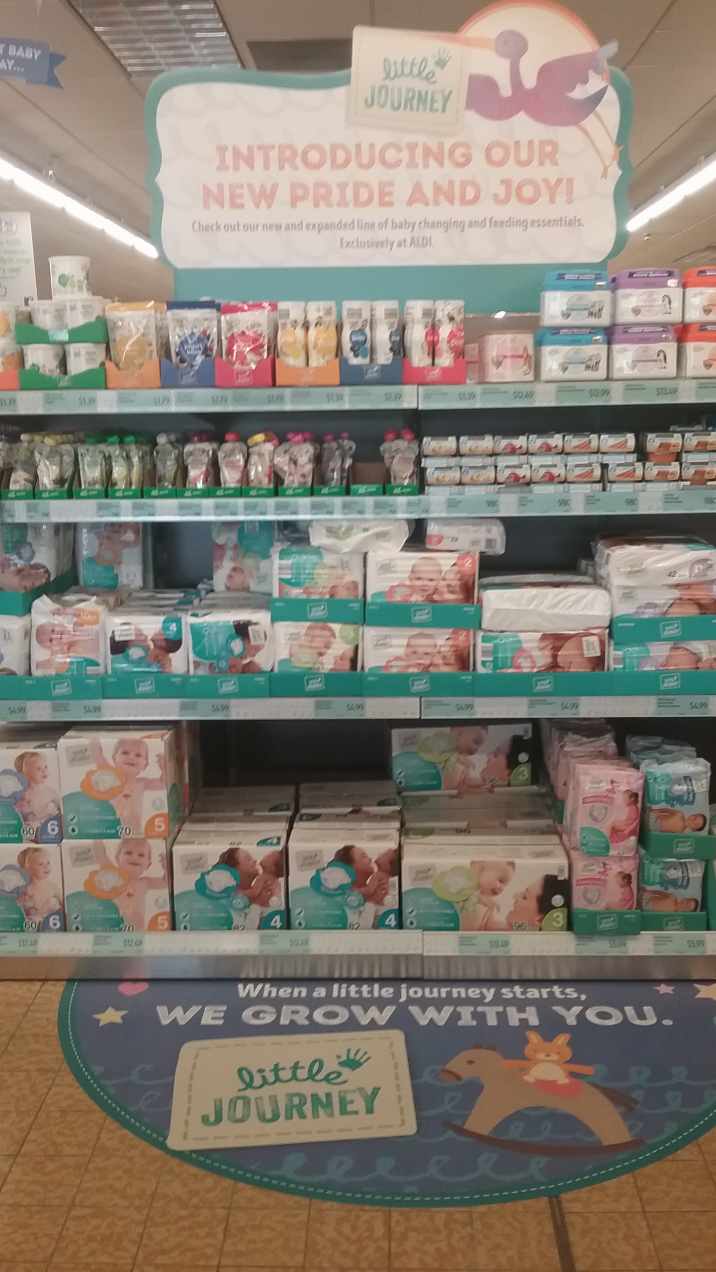 aldi diapers size 6 price