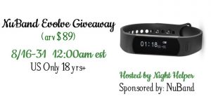 NuBand Evolve Giveaway