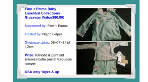 Finn + Emma Baby Essential Collection Giveaway.