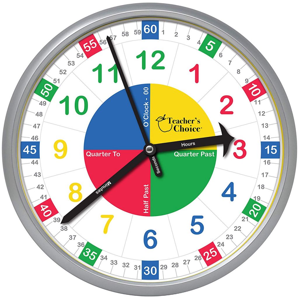 Time is Ticking With The Easy To Learn Teaching Clock BackToSchool