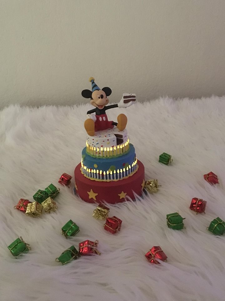 mickey mouse birthday figurines