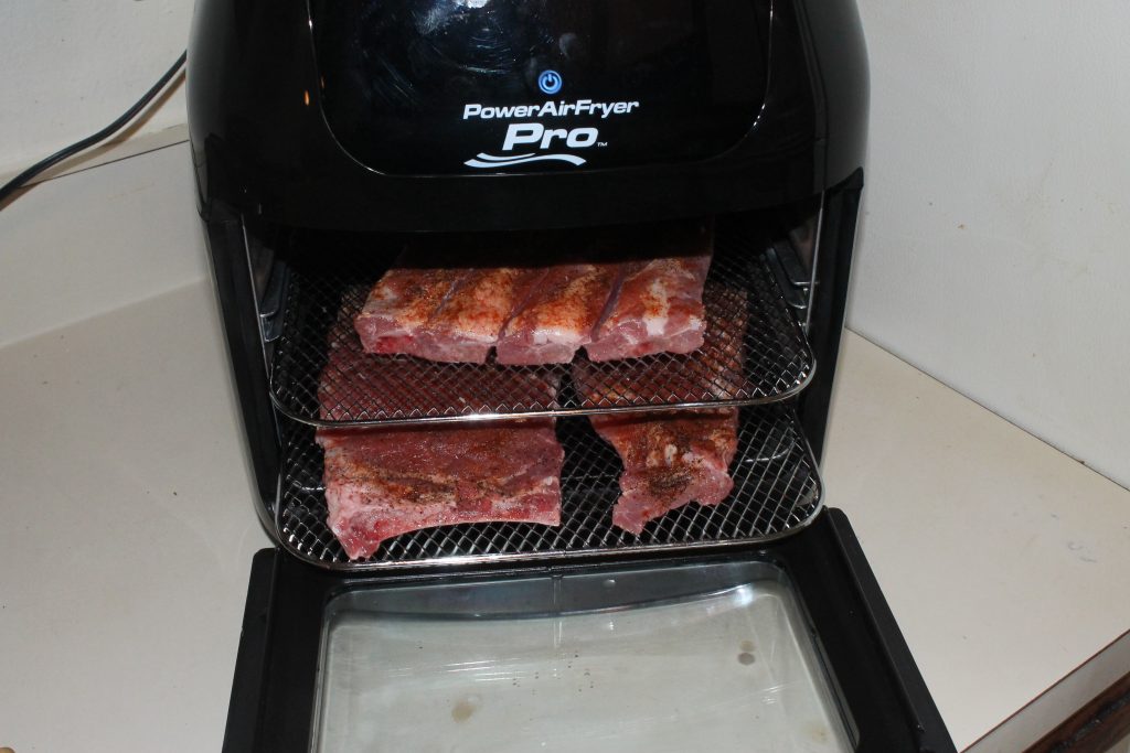 Power air hotsell fryer oven ribs