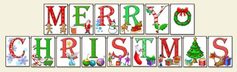 christmas banner clipart throughout merry christmas banner clipart