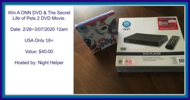 Win A ONN DVD & The Secret Life of Pets 2 DVD Movie Win A ONN DVD & The Secret Life of Pets 2 DVD Movie