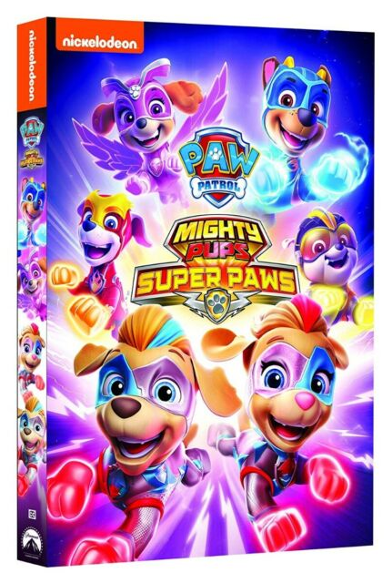 PAW PATROL Mighty Pups Super Paws Avaliable on DVD