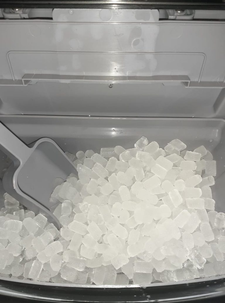 NewAir Countertop Nugget Ice Maker in Stainless Steel, 40 lbs. You'll Never Have To Worry About