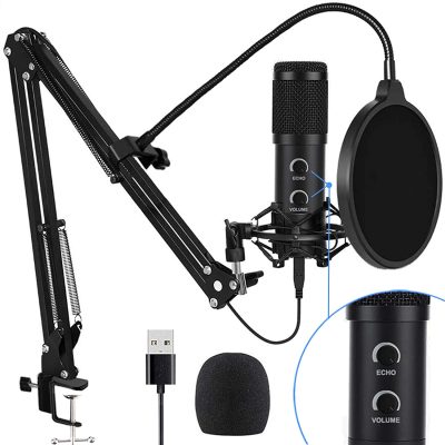 USB Condenser Microphone for Computer