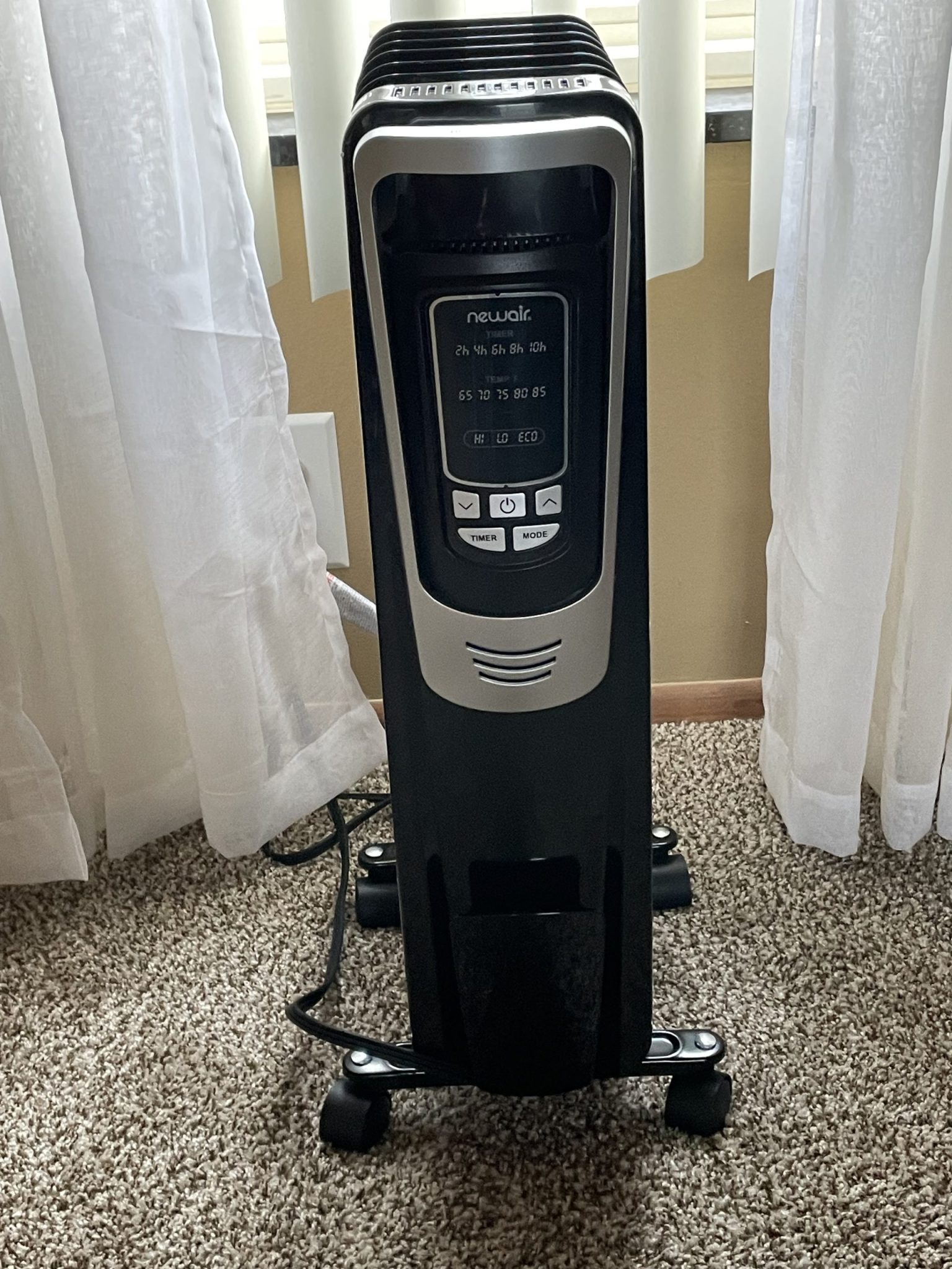Embrace Cozy Comfort with Newair Portable OilFilled Radiator Space