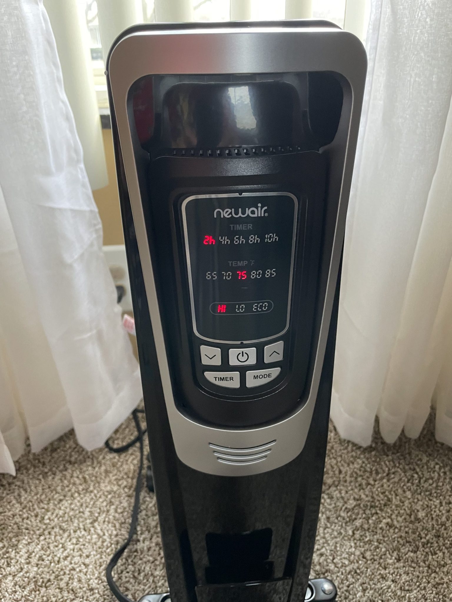 Embrace Cozy Comfort with Newair Portable OilFilled Radiator Space