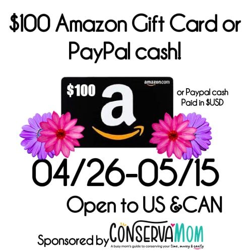 Enter To Win A $100 Amazon Card or PayPal cash. #Giveaway