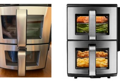 Gourmia 11-QT. Dual Basket Air Fryer, Fry, Bake, Roast, Reheat, and more