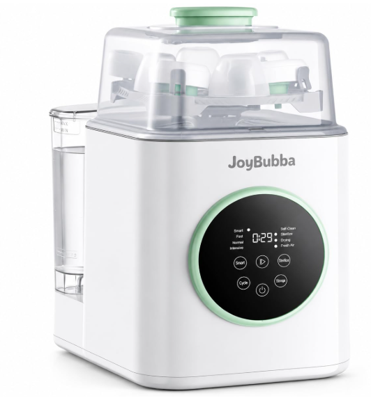 JOYBUBBA Baby Bottle Washer, Steamer and Dryer, model UL-B402-1211-WT