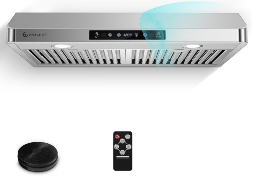 AMZCHEF 30 Inch Under Cabinet Range Hood, model UL-LF0176C1-ST